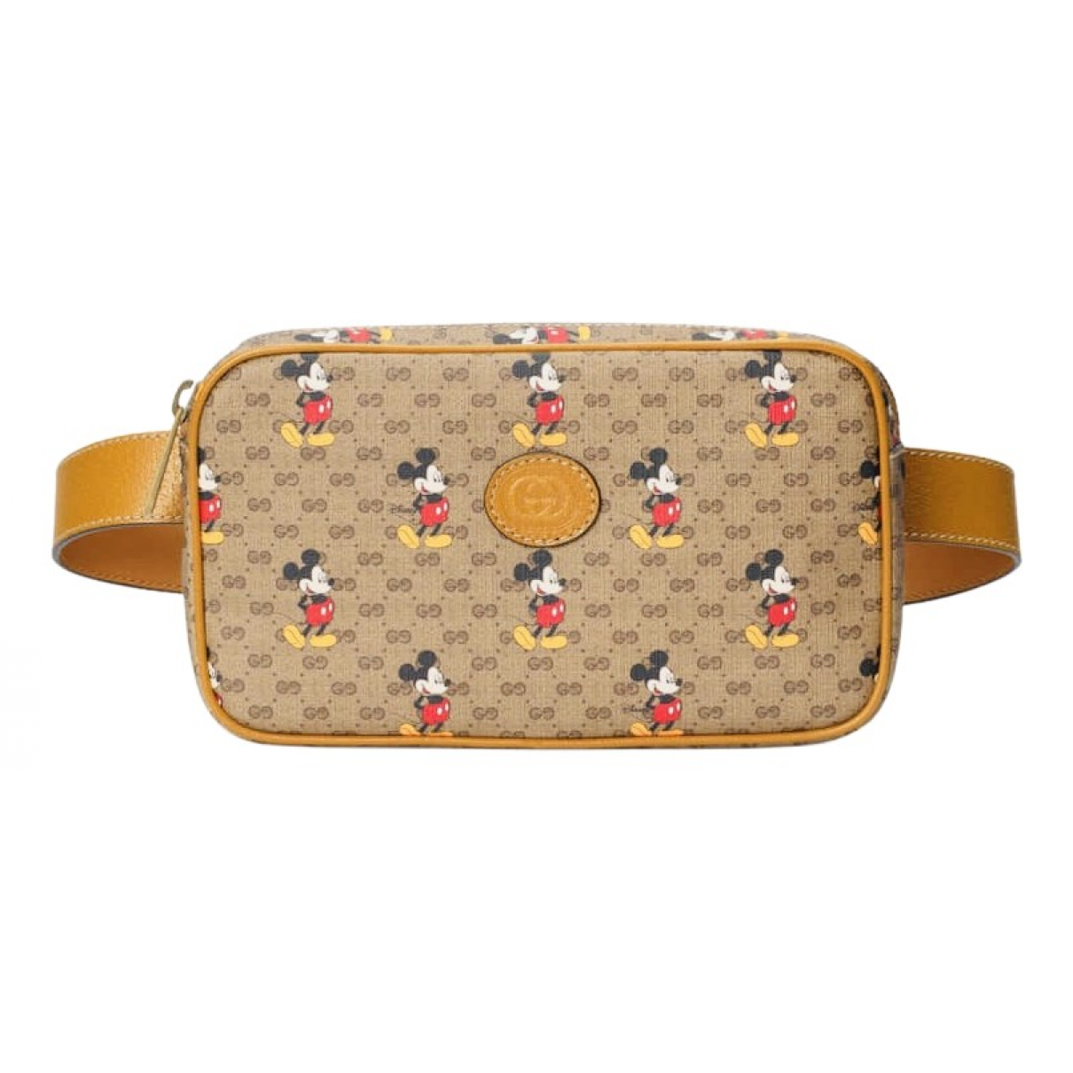 Patent leather belt bag Disney x Gucci 